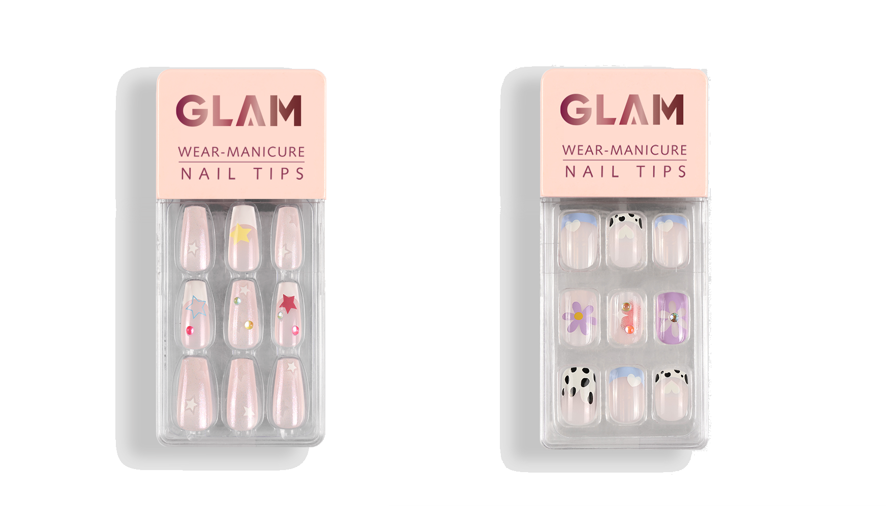 Накладные ногти GLAM Delicate (7)