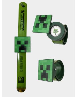 Детские часы Minecraft (Крипер)