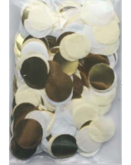 Круглые конфетти - диаметр 2,5 см (разноцветные)