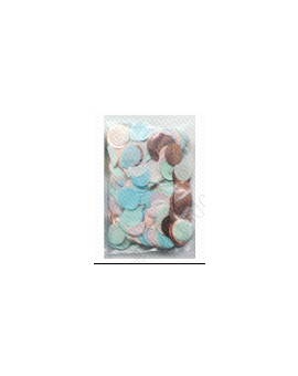 Круглые конфетти - диаметр 2,5 см (разноцветные)