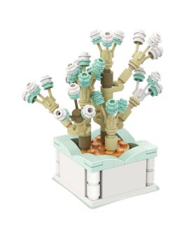 Игрушка развивающая строительные блоки Flower Language Series  «Суккулентные растения» 