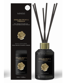 Ароматизатор воздуха жидкий в диффузоре Reed Diffuser (English Pear & Freesia)