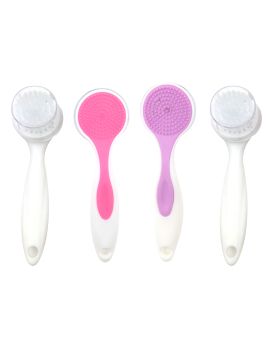 Двухсторонняя очищающая щетка для лица PINK ME! Series