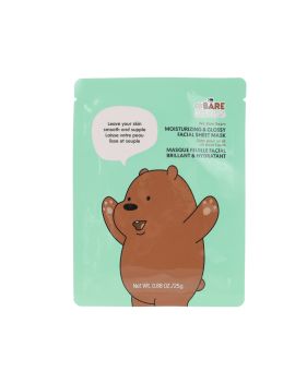 Тканевая маска для лица We Bare Bears Moisturizing & Glossy