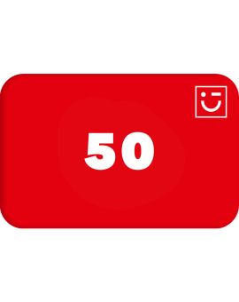 Подарочная карта 50 рублей