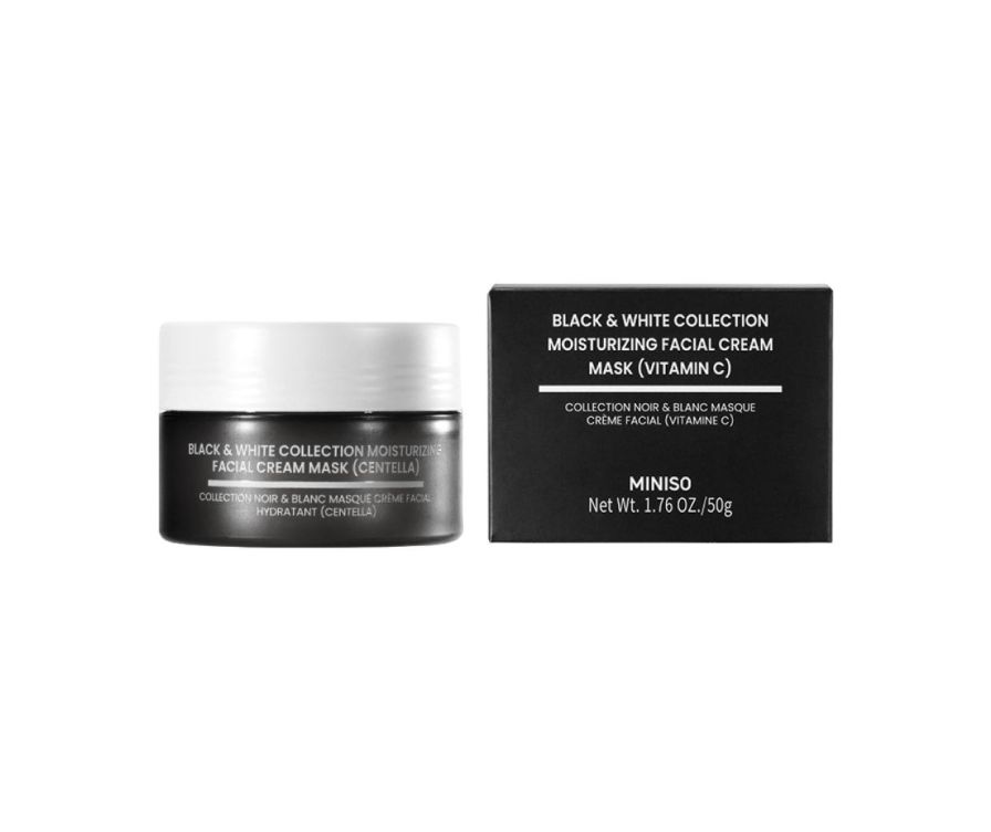 Маска для лица Black & White Collection Moisturizing