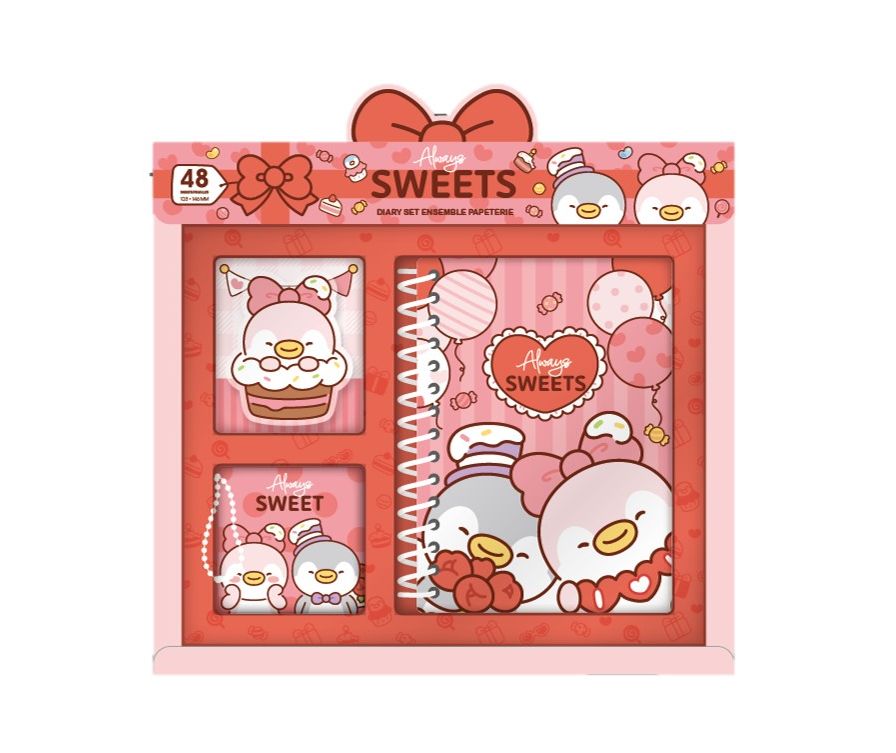Набор ежедневников Mini Family Sweet Collection (3 шт)