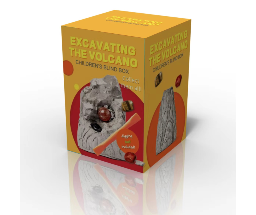 Игрушка коробка с сюрпризом Volcano Excavation