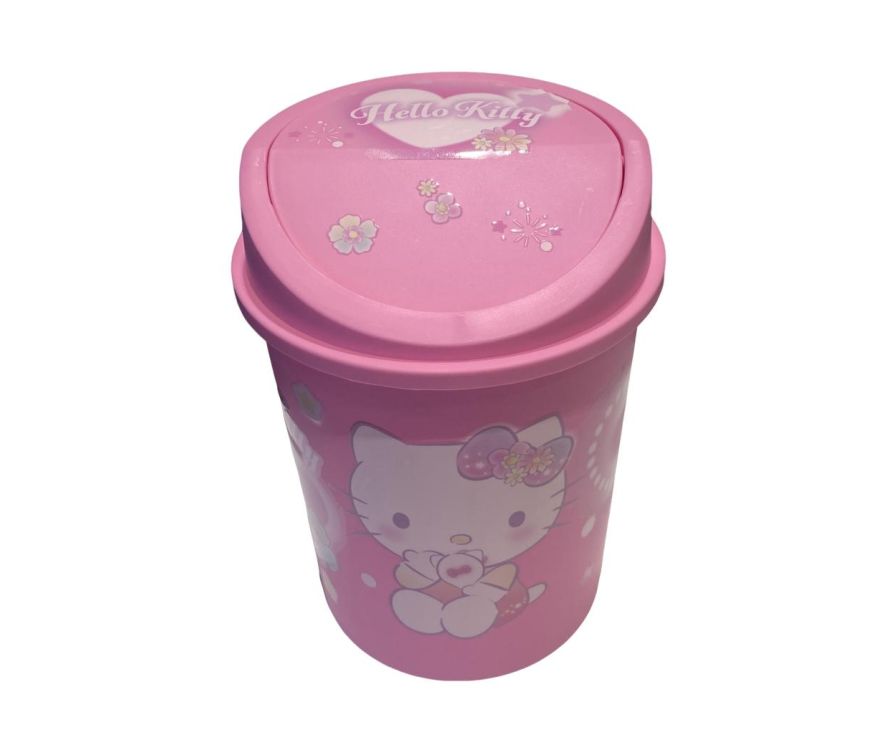 Контейнер настольный для мусора Hello Kitty Flower Language Swing