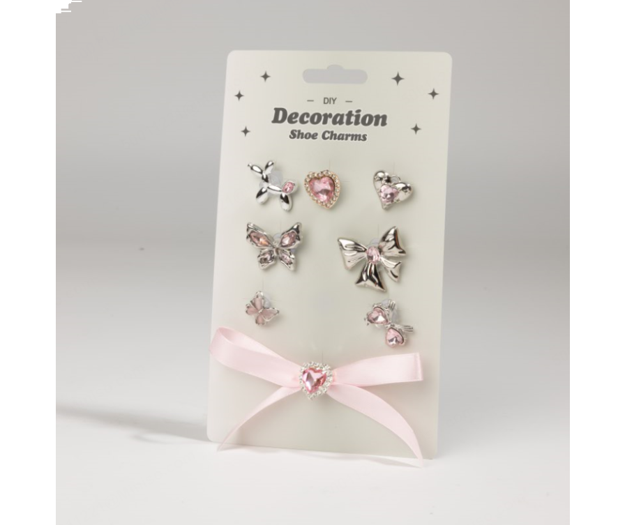 Шармы Silvery Pink World
