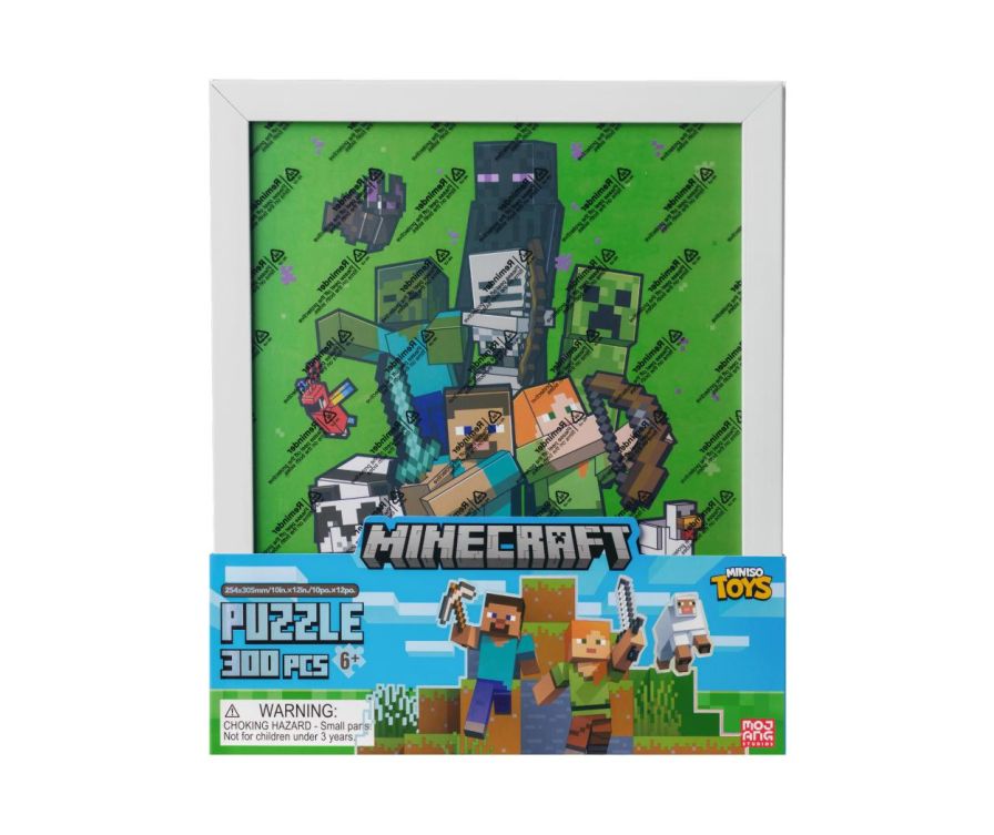 Игрушка развивающая Пазл Minecraft (300 штук)