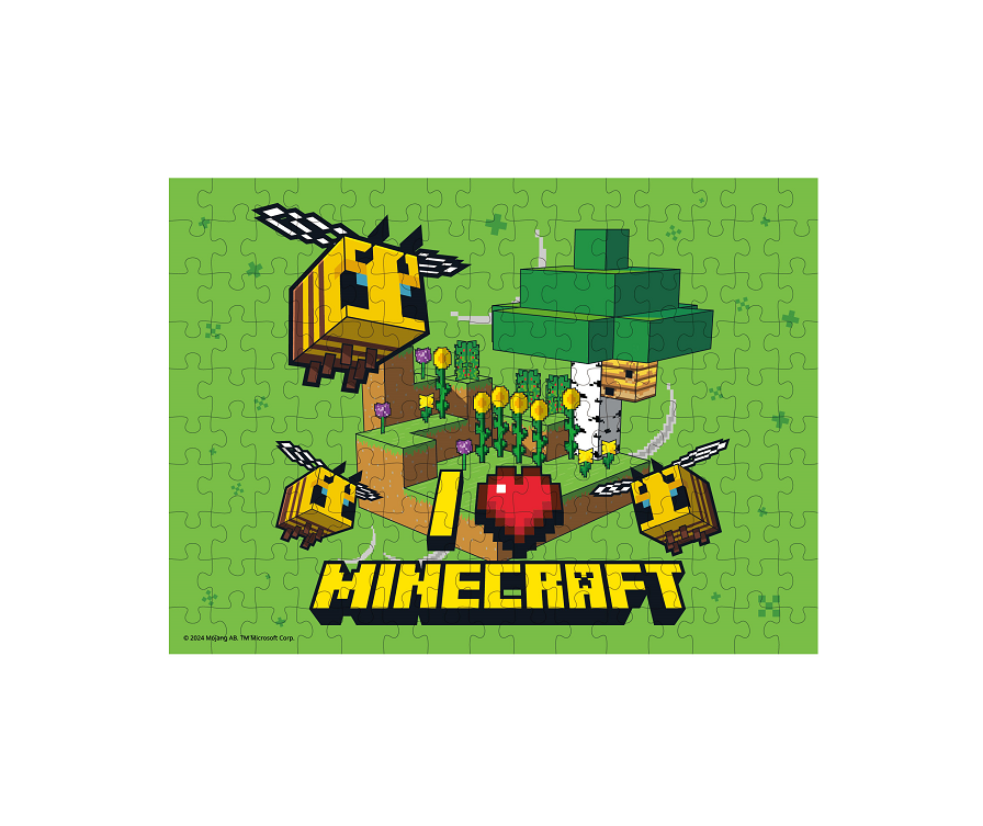Игрушка развивающая Пазл Minecraft (100 штук)