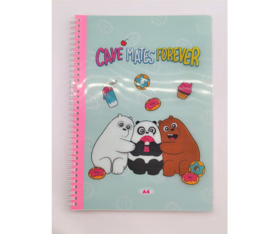 Блокнот We Bare Bears Collection A4  (60 листов)