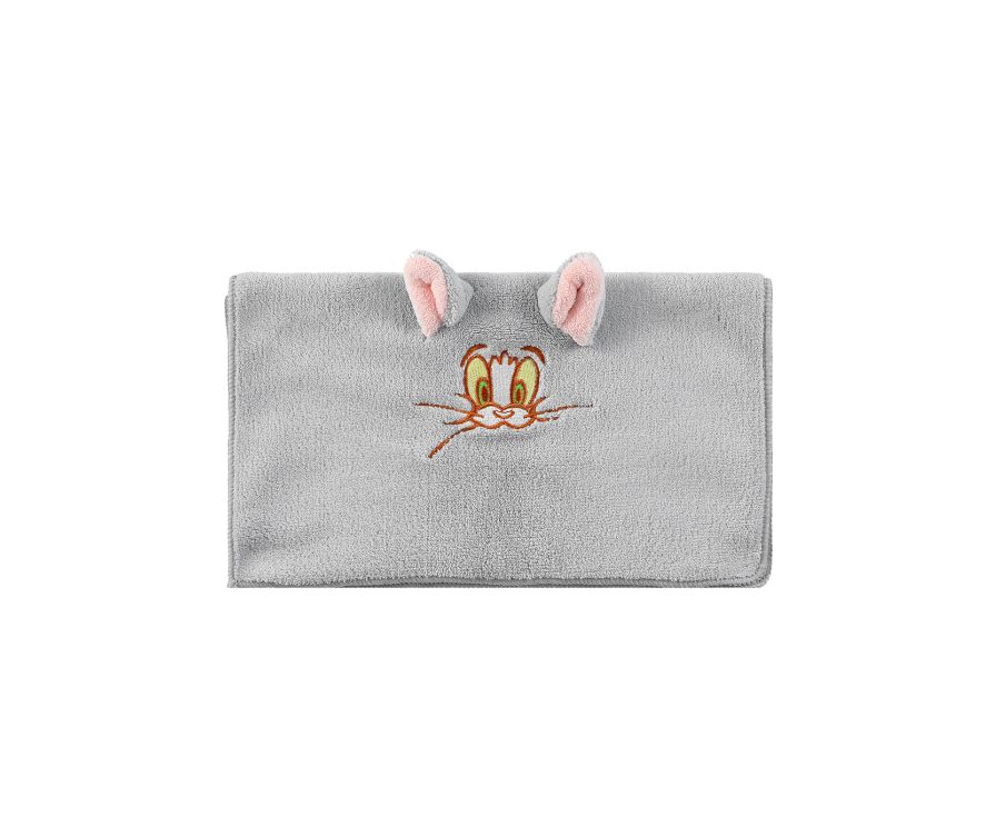 Полотенце для рук  Tom & Jerry I love cheese Collection (серый)