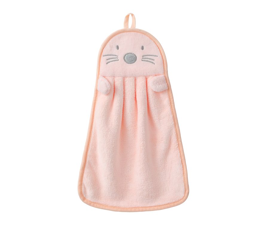 Полотенце для рук Cute Animals Series (розовый)