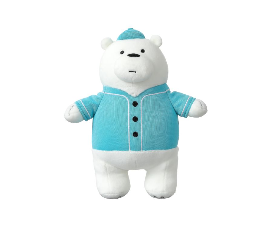 Игрушка мягкая, серия We Bare Bears Collection 4.0 с нарядом (Ice Bear)