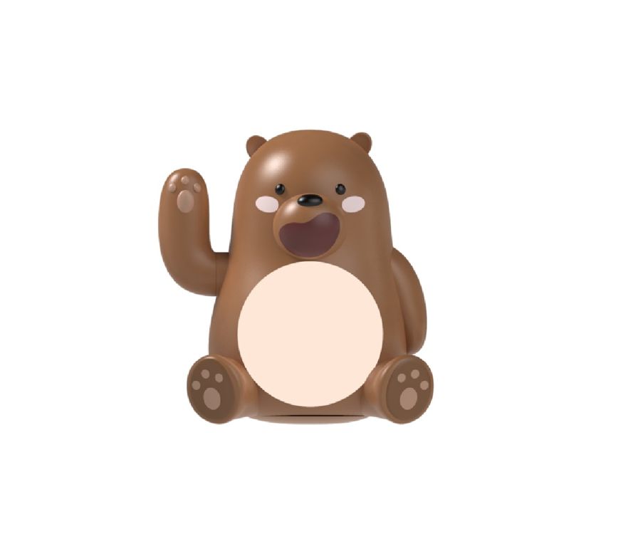Ночной светильник Cute Bear Модель: ALD-DB28 (коричневый)