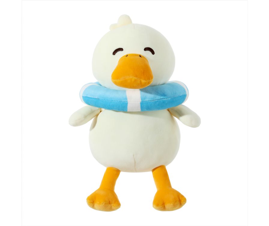 Игрушка мягкая Diving Duck Series (утка с кольцом для плавания)