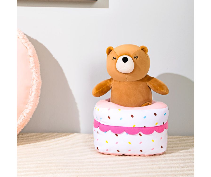 Игрушка мягкая  Mini Family Valentine's Day Series Cake (медведь)