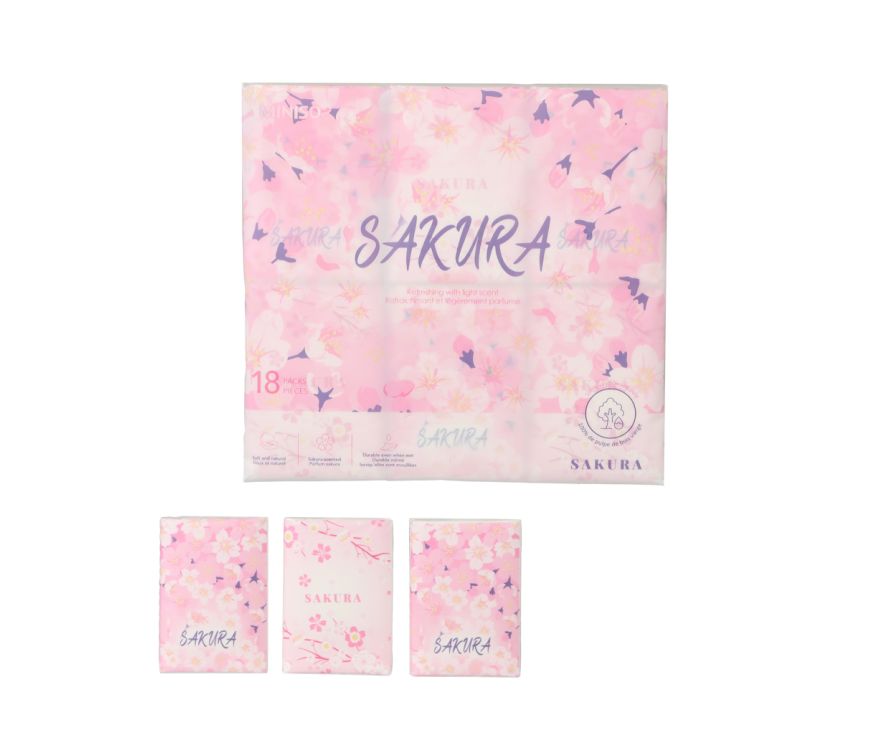 Салфетки для лица Sakura Blossom Series (3 шт)