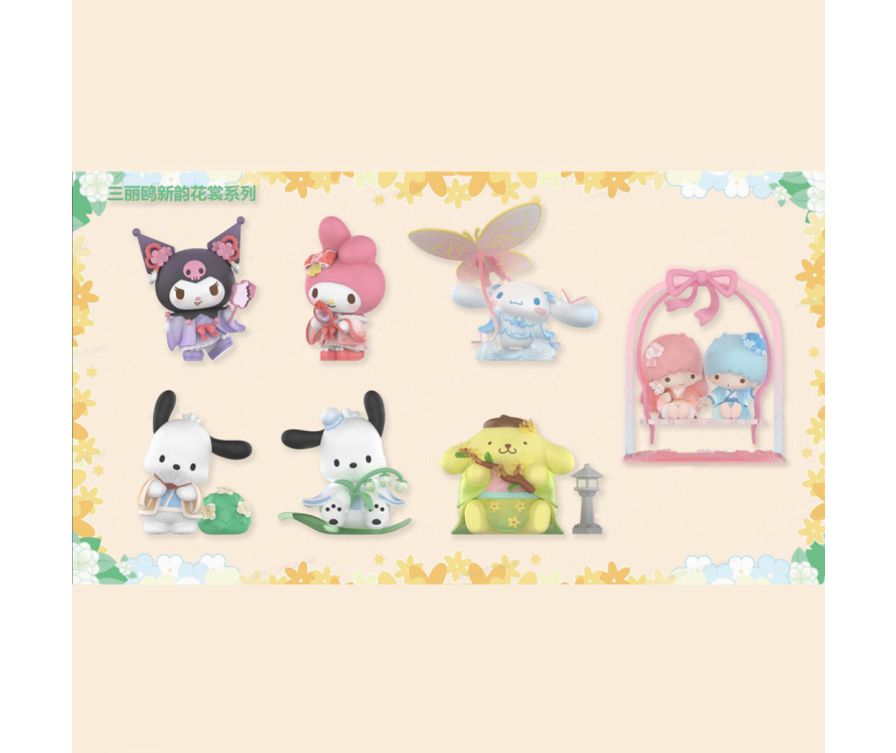 Фигурка Hello Kitty and Friends Rhyme Flower Collection