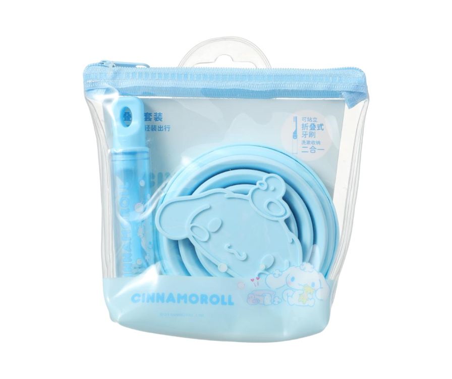 Зубная щетка Cinnamoroll и стаканчик для ванной комнаты