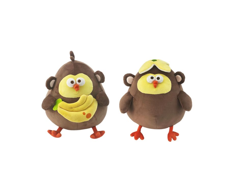 Игрушка мягкая Monkey Dundun Chicken 