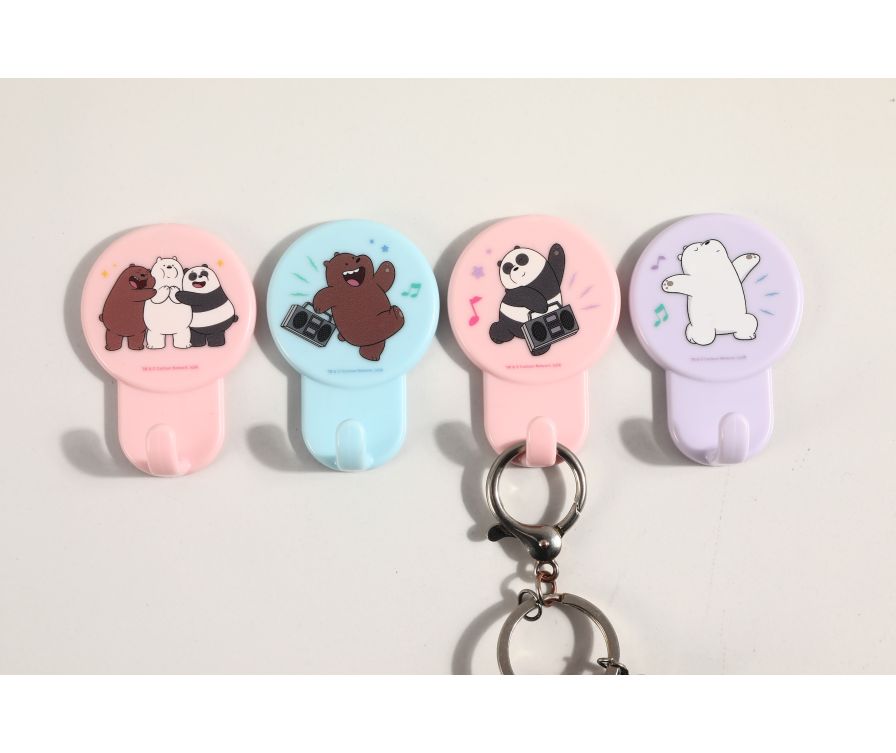 Крючок We Bare Bears Seaside Music Festiva (4 шт)