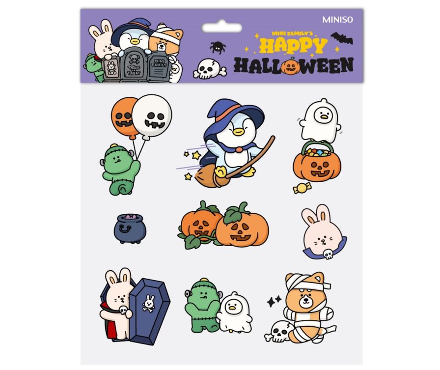 Наклейка Mini Family Halloween Spooky Night 