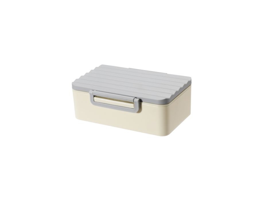 Контейнер для еды Rectangle Striped, 830 мл