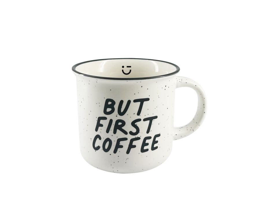 Кружка Black & White Collection с ручкой, 380 мл