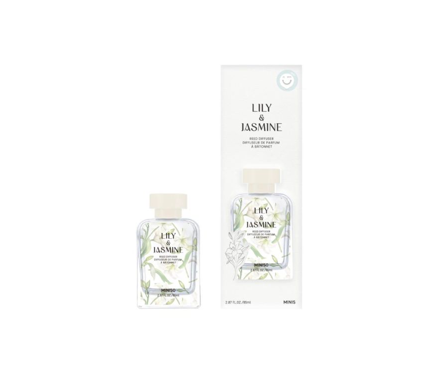 Ароматизатор воздуха жидкий в диффузоре Reed Diffuser (Lily & Jasmine)