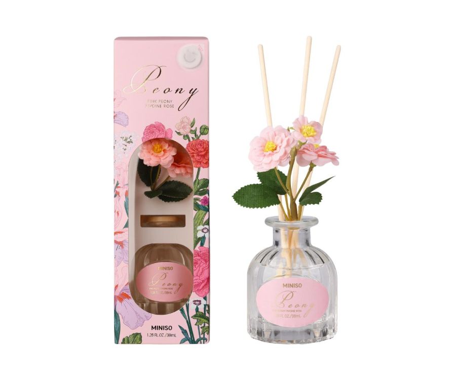 Ароматизатор воздуха жидкий в диффузоре Reed Diffuser (Pink Peony)