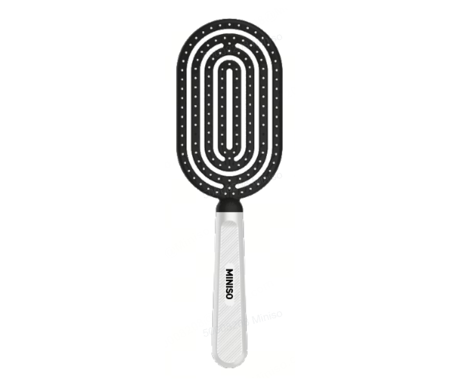 Расческа Classic Black White Series Professional