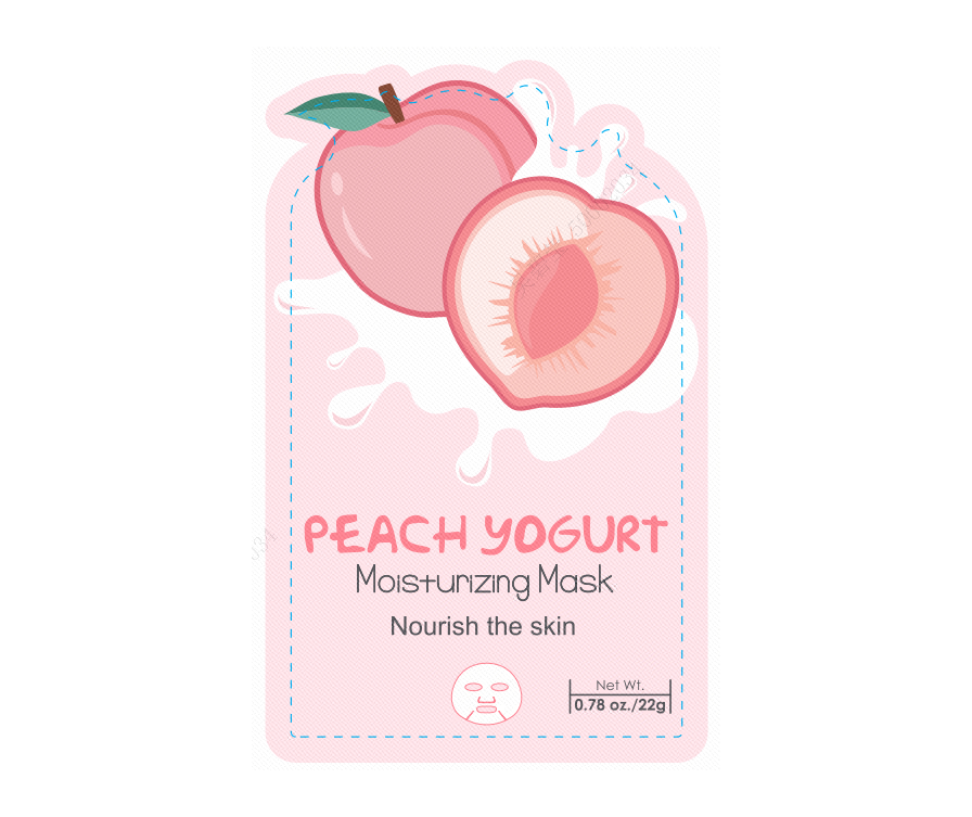 Тканевая маска для лица Fruit Series Hydrating  (Peach Yogurt)