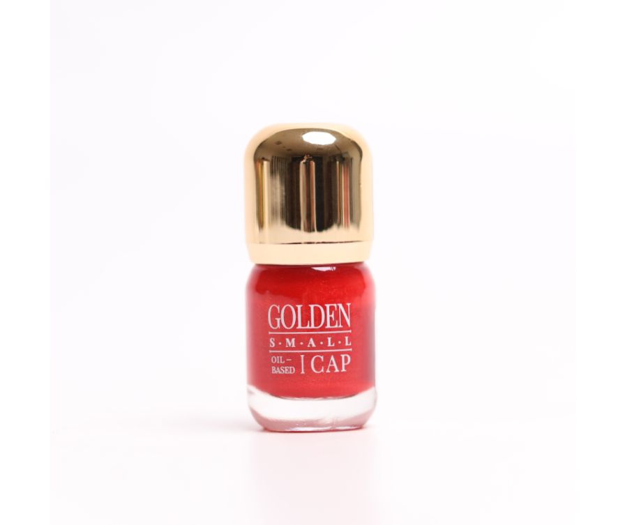 Лак для ногтей  Golden Cap (11 Glitter Red)