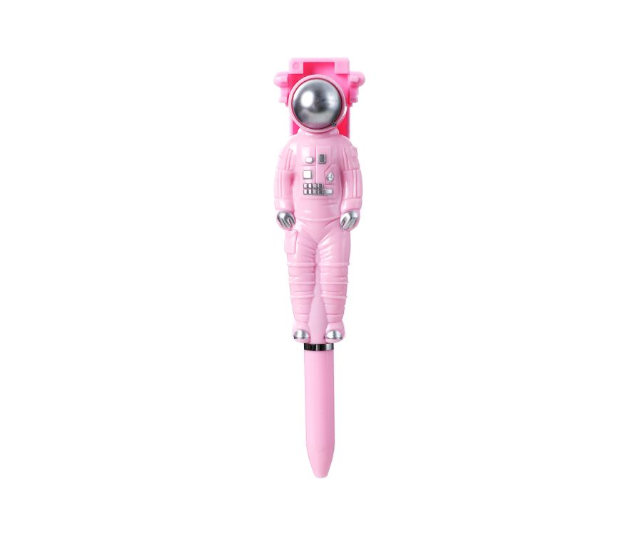 Шариковая ручка с черными чернилами Illusion Collection Astronaut (1,0 мм) (розовый)