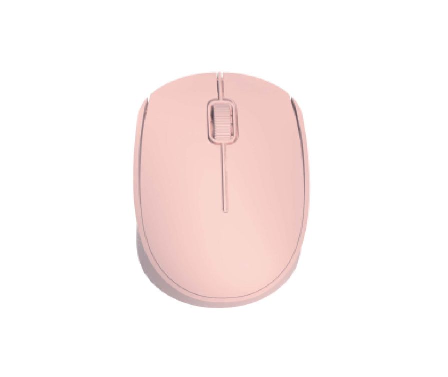 Беспроводная мышь 2.4G (розовый)
