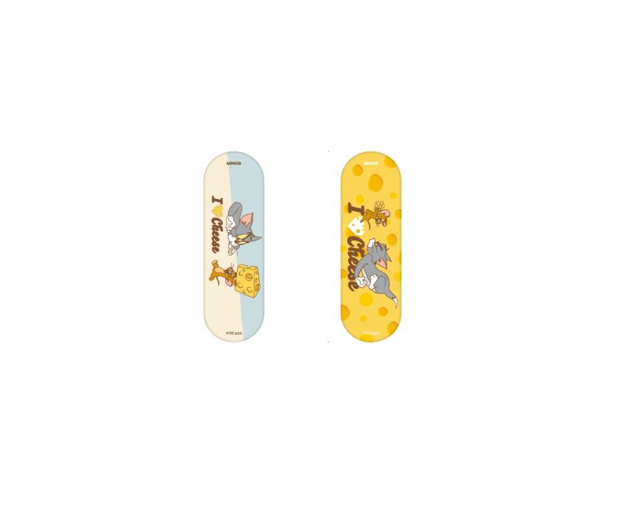 Подставка для телефона с кнопочным переключателем (тип 2) Tom & Jerry I love cheese Collection