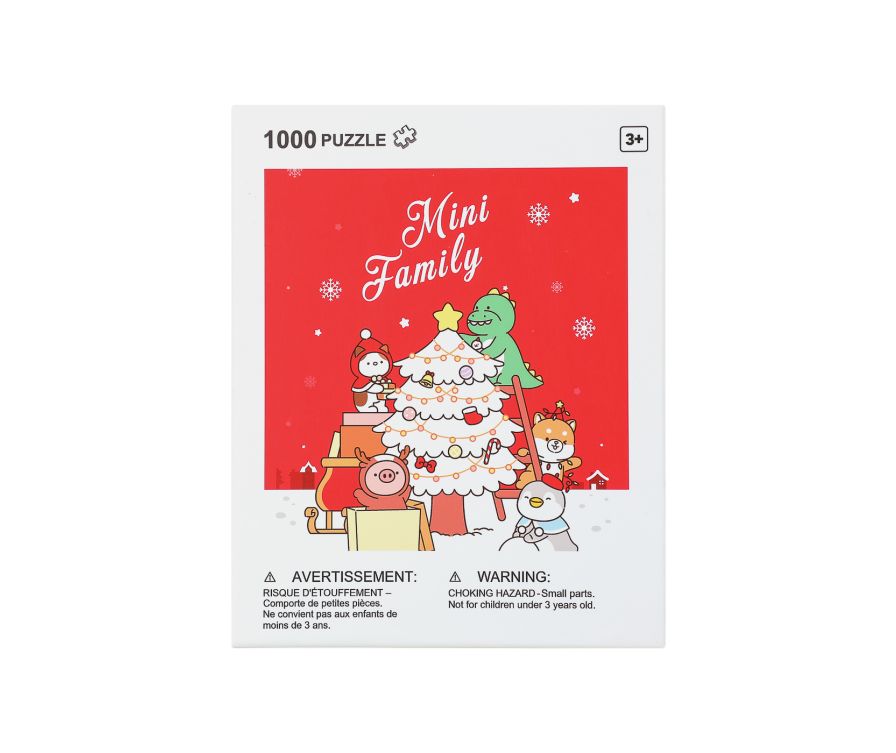 Игрушка Пазл, Mini Family Series 1000шт  (Christmas Tree)