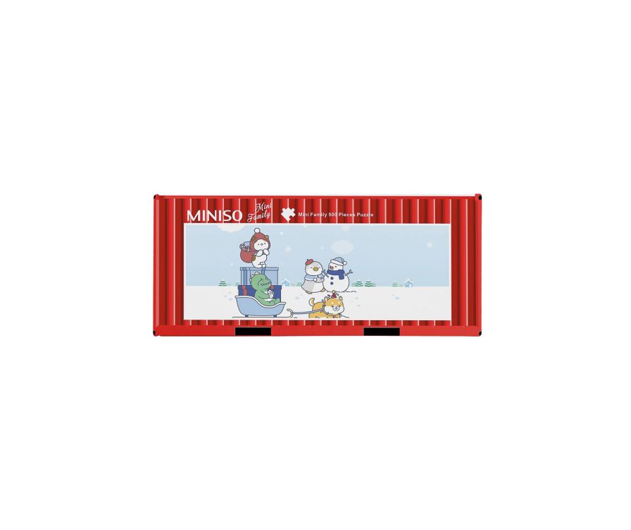Игрушка Пазл, Mini Family Series 500шт (Red Container)