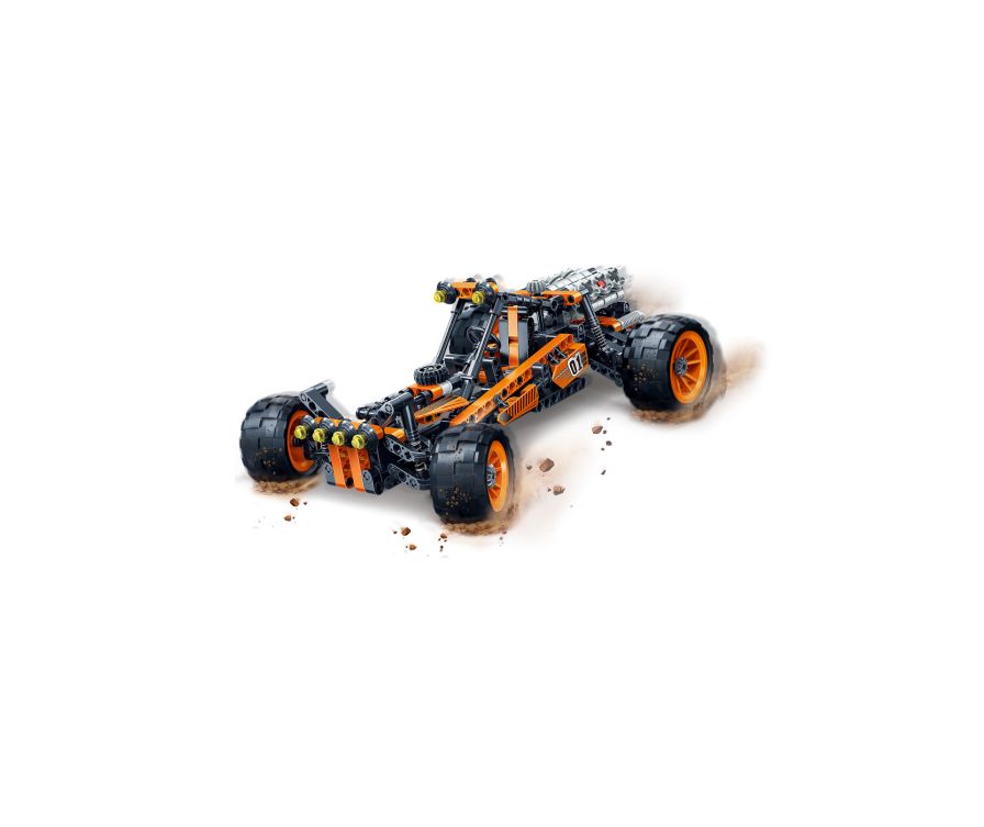Игрушка развивающая строительные блоки гоночный автомобиль (382 шт)