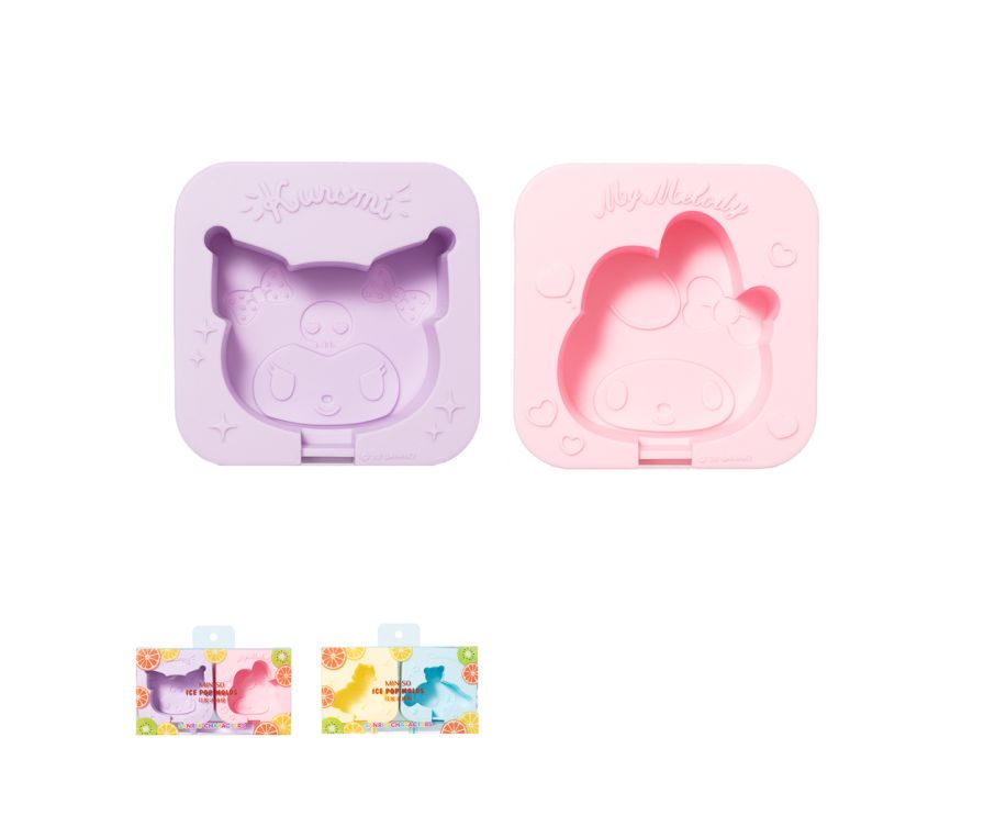 Силиконовые формы для мороженого Sanrio characters  (2 шт)