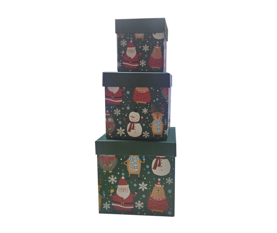 Подарочная коробка Christmas Series  (3 размера)