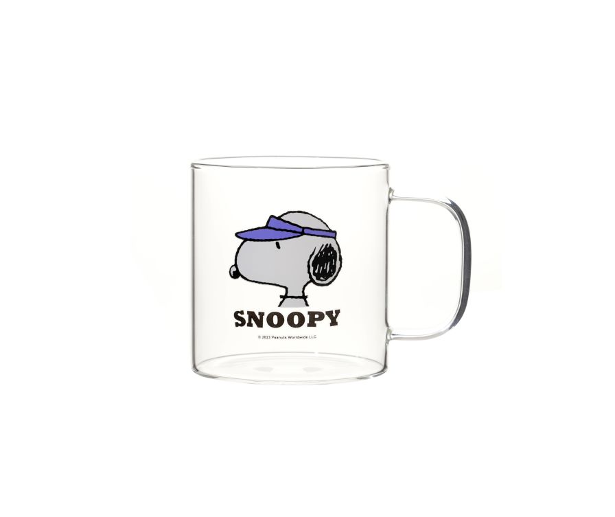 Стеклянная чашка Snoopy Summer Travel Collection (420 мл)
