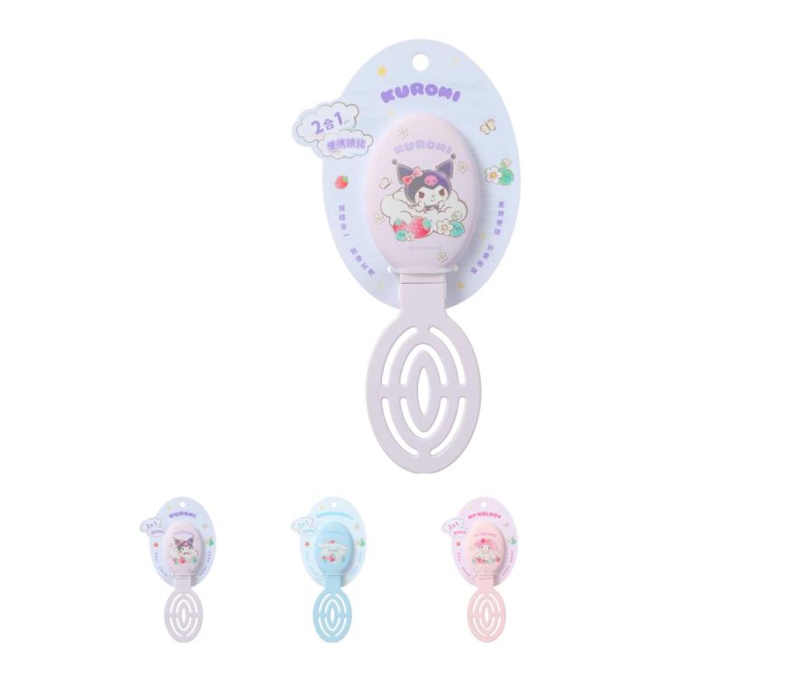 Расческа с зеркалом Sanrio characters Strawberry Collection