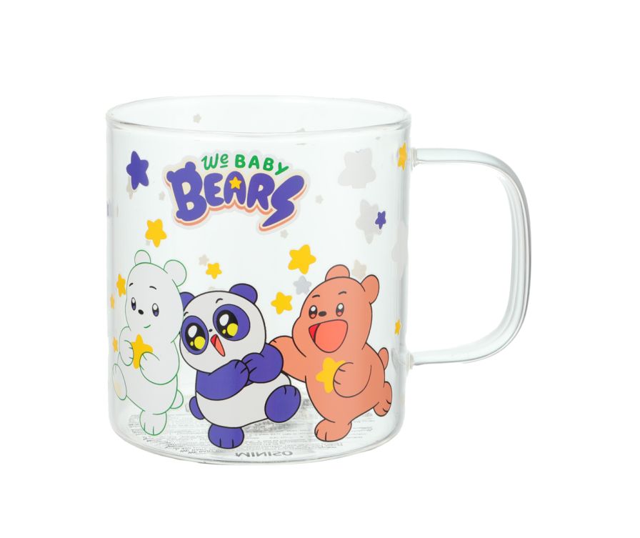 Стеклянная чашка WE BABY BEARS Collection (420 мл)