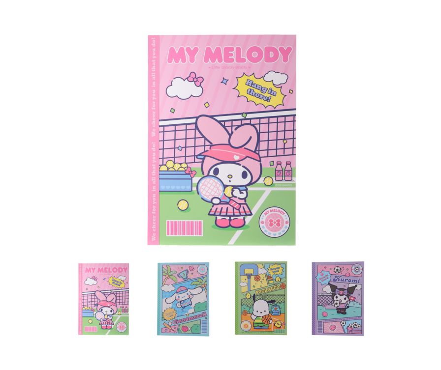 Блокнот Sanrio characters Sports Collection B5 (40 листов)