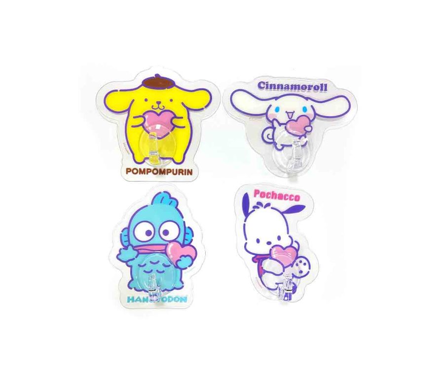 Крючок Sanrio characters  Traceless (Модель В, 4 шт)