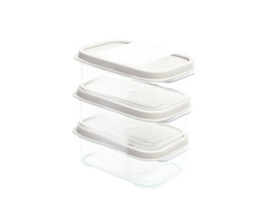 Набор контейнеров для еды, 200 мл (3 шт)